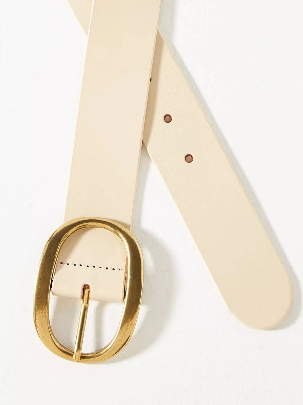 Anthropologie Oval Buckle Belt